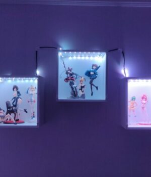 cubículos de pared modificados para figuras